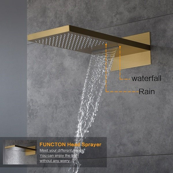 Cascada Aspen 9"x22" Music LED Shower System - Image 12