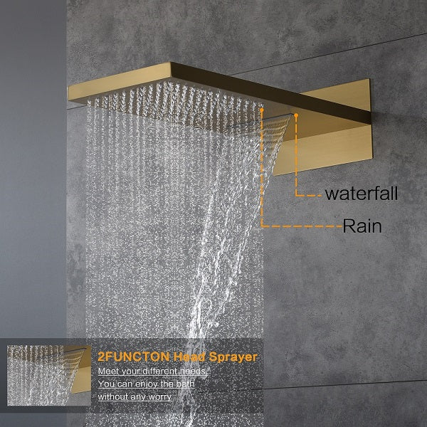 Cascada Aspen 9"x22" Music LED Shower System - Image 3