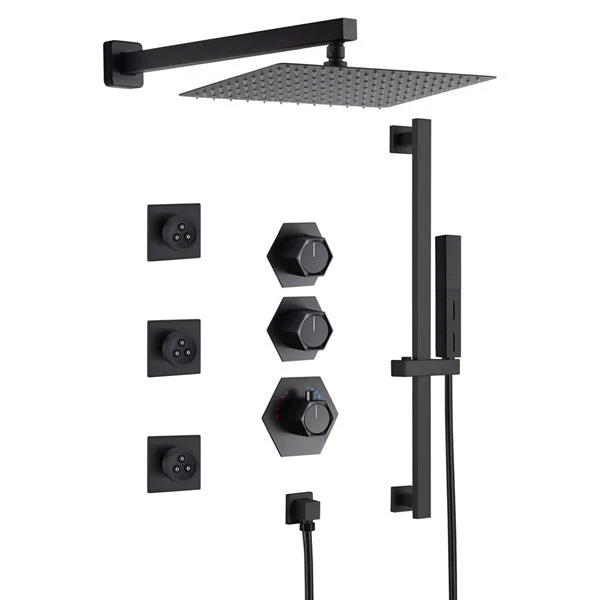Cascada Barcelona 12" Rainfall Shower Set - Image 7