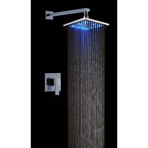10” Rain Square Shower Set with Wall Mount Shower Arm
