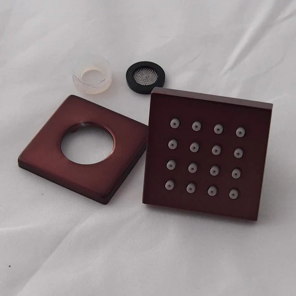 20" Luxury Rainfall Shower Head Set, Oil Rubbed Bronze Finish - Image 3