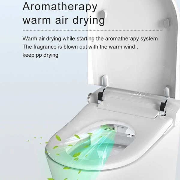Cascada Bellagio Voice-Control Smart Toilet with Bidet, Heated Seat, UV Sterilization & Aromatherapy - Image 11
