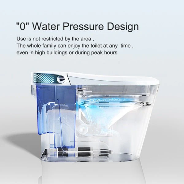 Cascada Bellagio Voice-Control Smart Toilet with Bidet, Heated Seat, UV Sterilization & Aromatherapy - Image 8