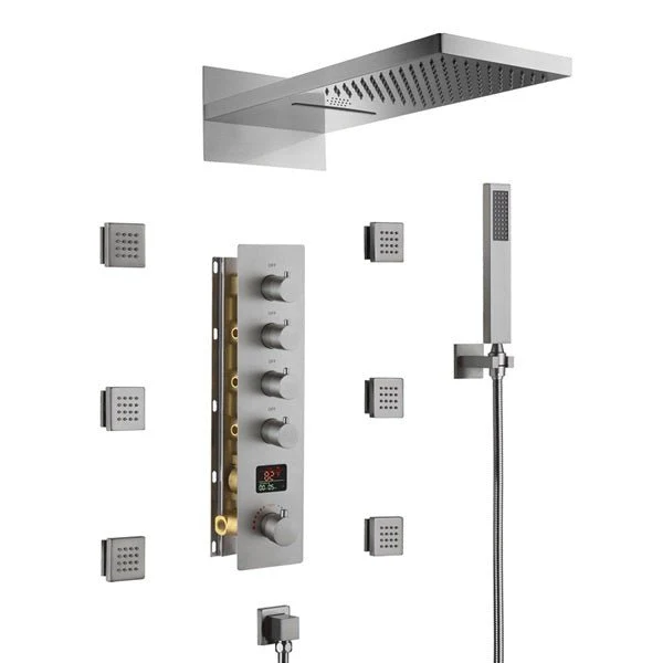 Cascada Bologna 9"x22" Bluetooth LED Digital Shower System - Image 5