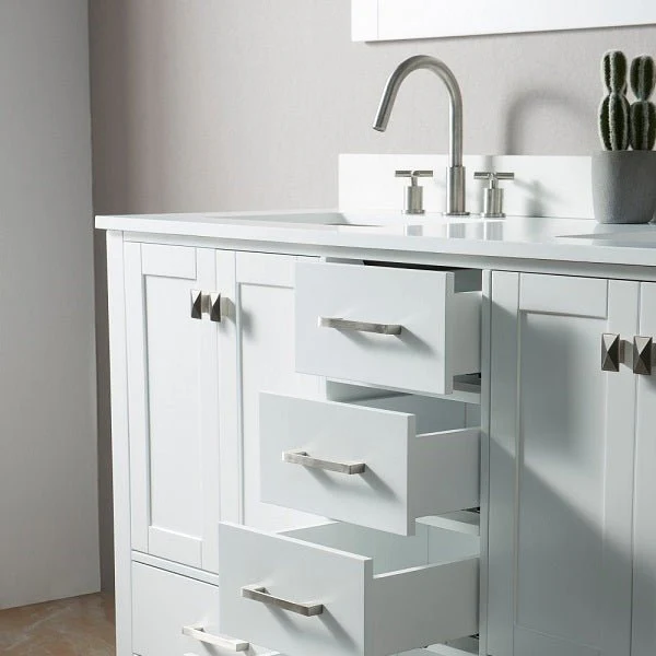 Cascada California 60" Modern Freestanding Bathroom Vanity – Luxury Double Sink Design with Storage - Image 7