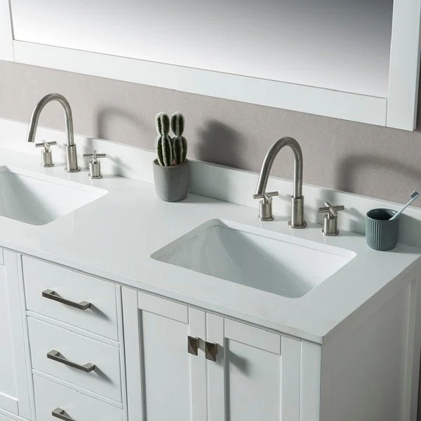 Cascada California 60" Modern Freestanding Bathroom Vanity – Luxury Double Sink Design with Storage - Image 9