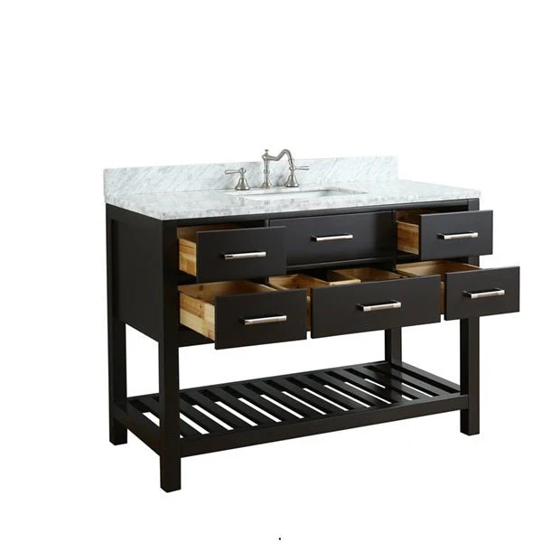 Cascada California 48" Freestanding Single Bathroom Vanity – Modern Design with Storage - Image 6