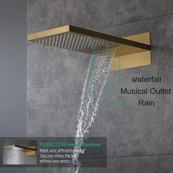 Cascada Capri 9"x22” Music LED Shower System: The Shower System of Your Dreams - Image 13