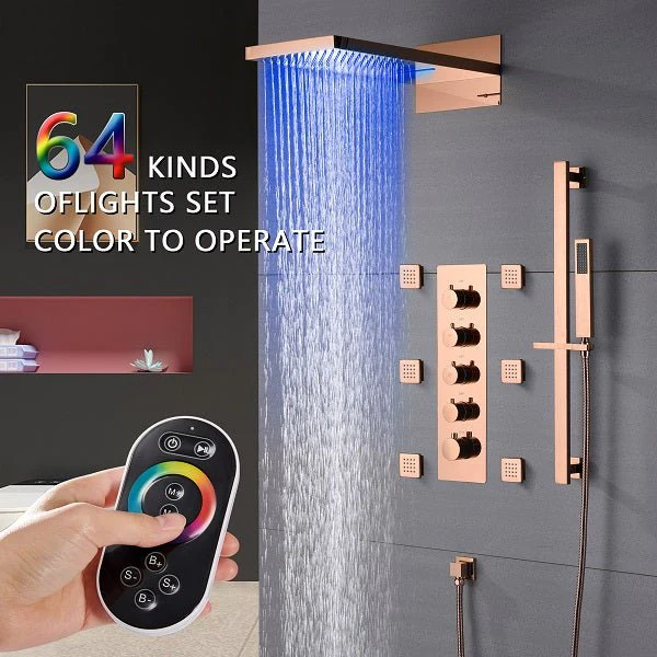 Cascada Capri 9"x22” Music LED Shower System - Image 11