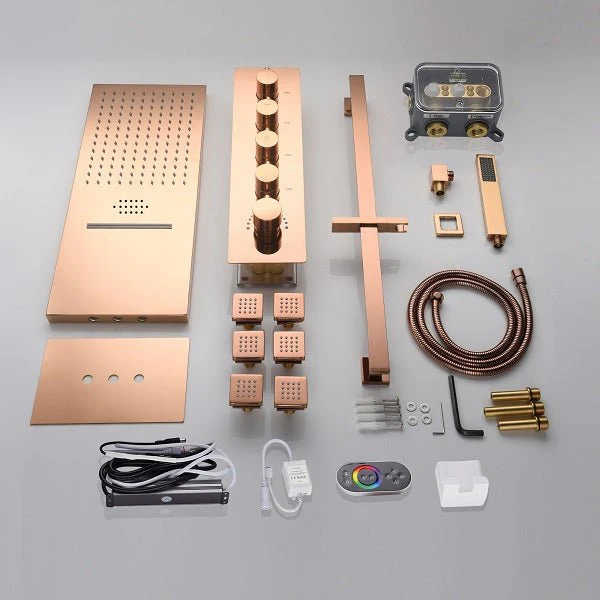 Cascada Capri 9"x22” Music LED Shower System - Image 7