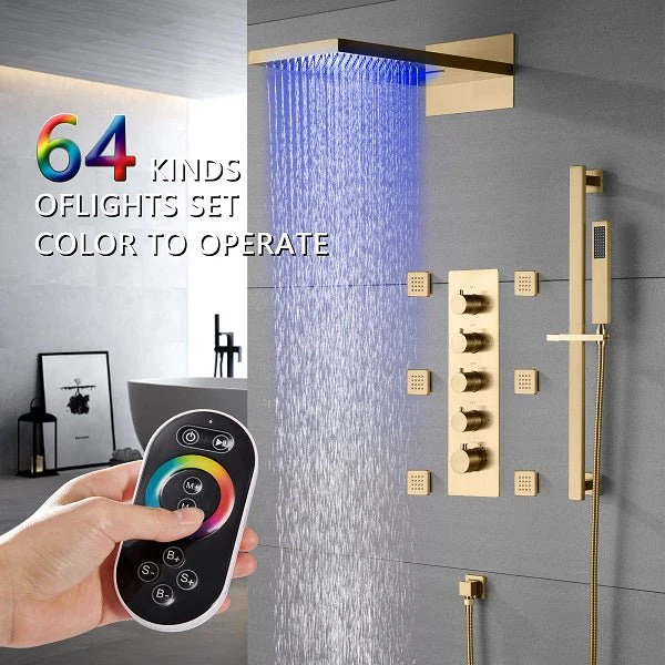 Cascada Capri 9"x22” Music LED Shower System: The Ultimate Shower Experience - Image 2