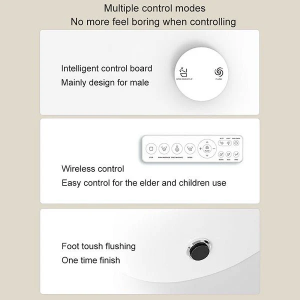 Cascada Capri Smart Toilet with Auto Open, Voice Control & Bidet Functions - Image 15