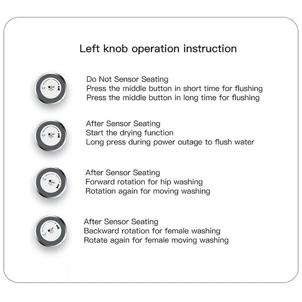 Cascada Capri Smart Toilet with Auto Open, Voice Control & Bidet Functions - Image 17