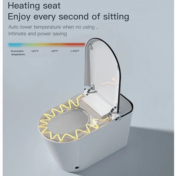 Cascada Capri Smart Toilet with Auto Open, Voice Control & Bidet Functions - Image 20