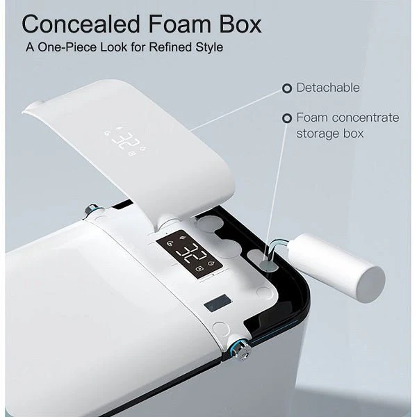 Cascada Capri Smart Toilet with Auto Open, Voice Control & Bidet Functions - Image 3
