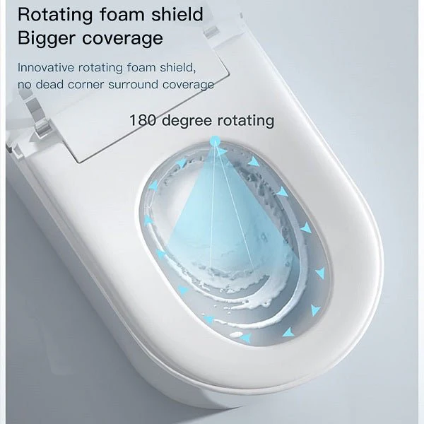Cascada Capri Smart Toilet with Auto Open, Voice Control & Bidet Functions - Image 4