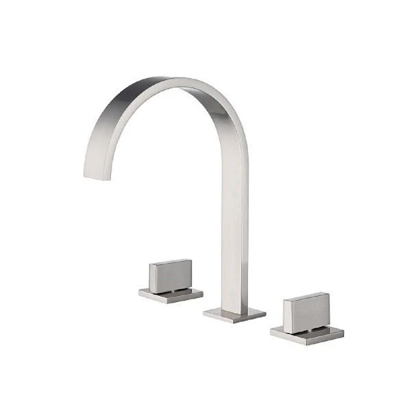 Cascada Classic Waterfall Bathroom Sink Faucet with Dual Square Knobs - Image 7