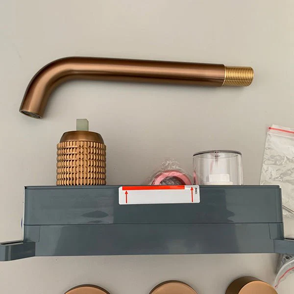 Cascada Cliff Wall Mount Bathroom Sink Faucet (Hot & Cold) - Image 8