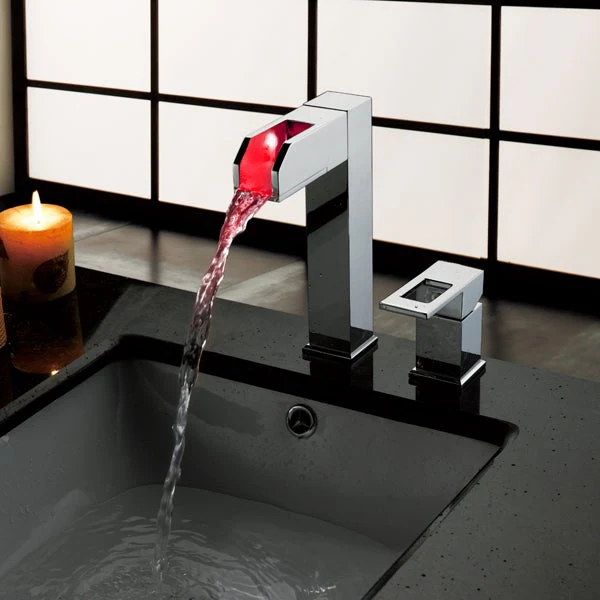 LED Waterfall Bathroom Sink Faucet - Image 6