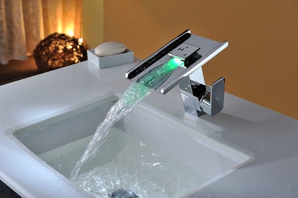 LED Waterfall Sink Faucet - Image 4