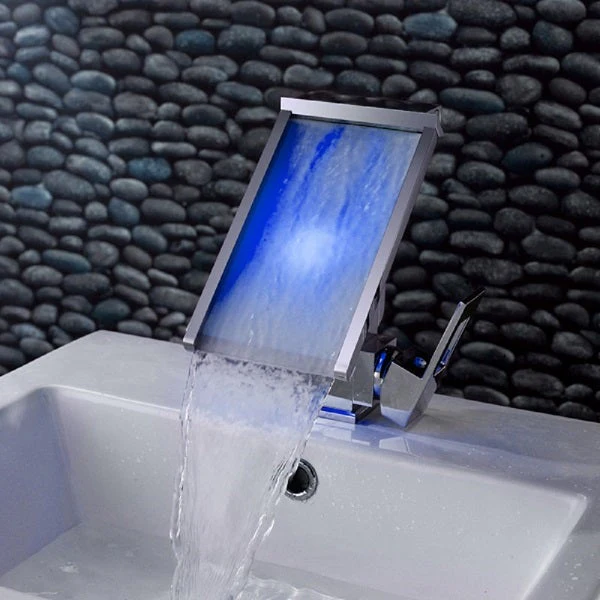 LED Waterfall Sink Faucet - Image 3