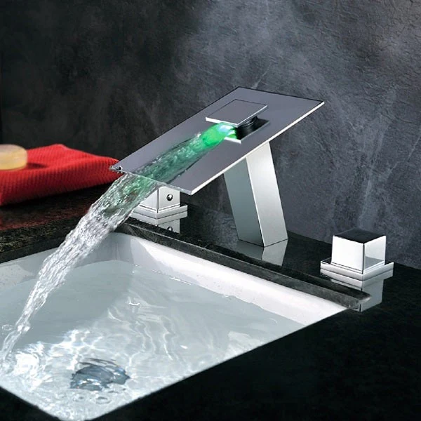 LED Waterfall Sink Faucet - Image 6