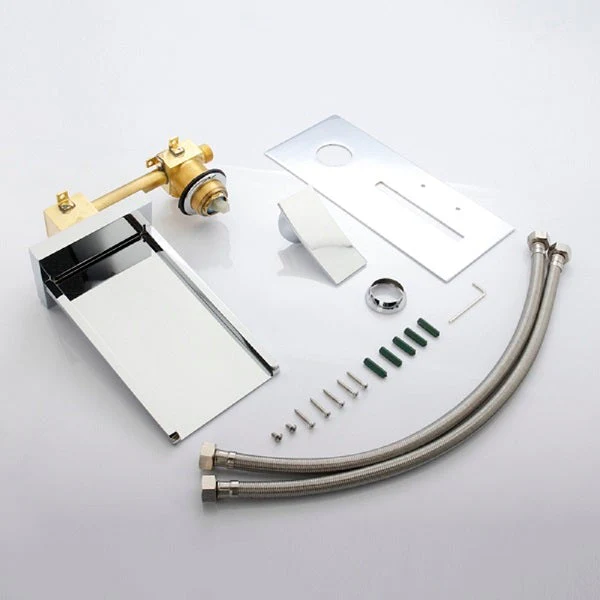LED Waterfall Wall Mount Faucet - Image 9