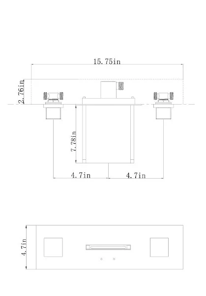 LED Waterfall Wall Mount Faucet - Image 10