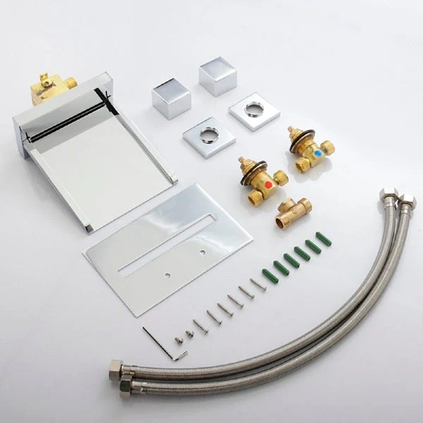 LED Waterfall Wall Mount Faucet - Image 5
