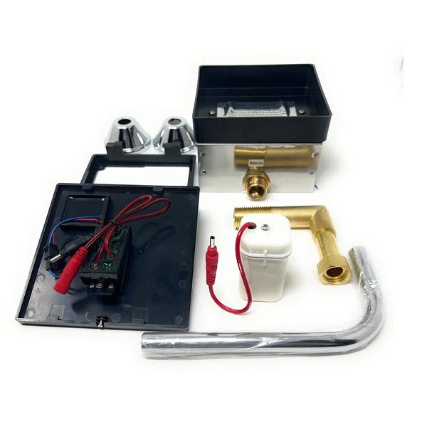 Cascada Concealed Sensor Urinal Flush Valve (Glass) with Push Button - Image 11