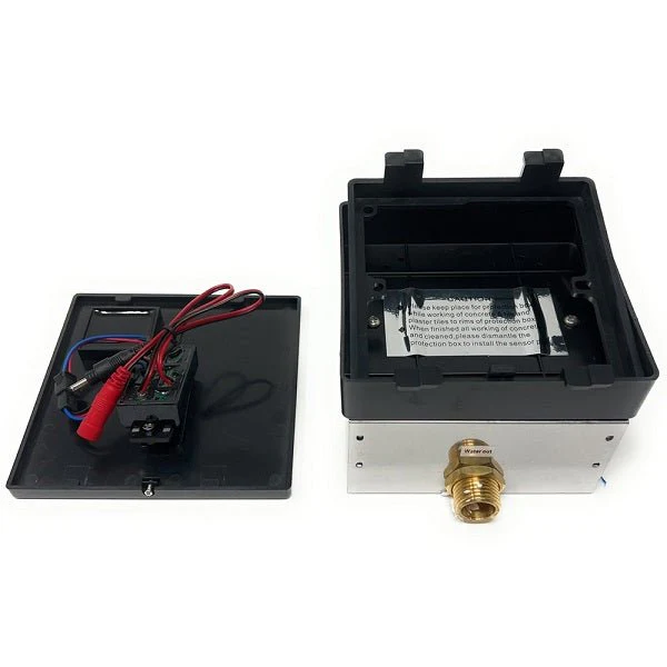 Cascada Concealed Sensor Urinal Flush Valve (Glass) with Push Button - Image 3