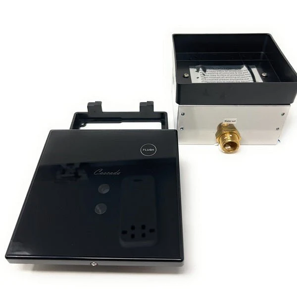 Cascada Concealed Sensor Urinal Flush Valve (Glass) with Push Button - Image 5