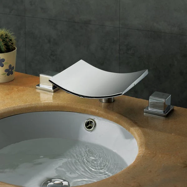 LED Waterfall Sink Faucet - Image 5