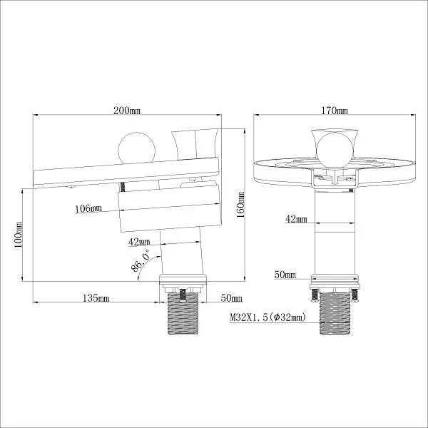 Cascada Eclipse LED Waterfall Sink Faucet - Image 9