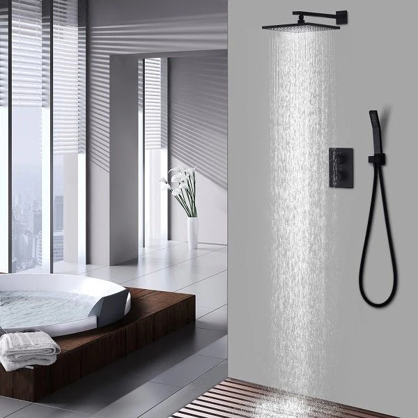 Cascada Firenze 10 Inch Dual Handle Shower System with 2-Function Spray (Rainfall & Handheld) - Image 4