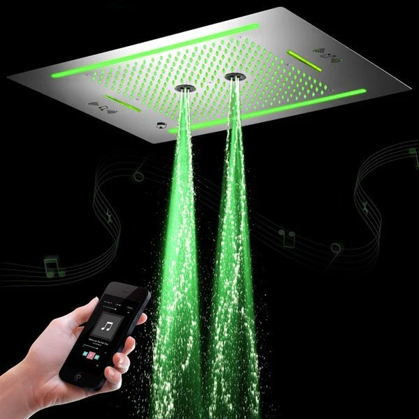 Cascada Florence 23"x31" Music LED Shower System - Image 13
