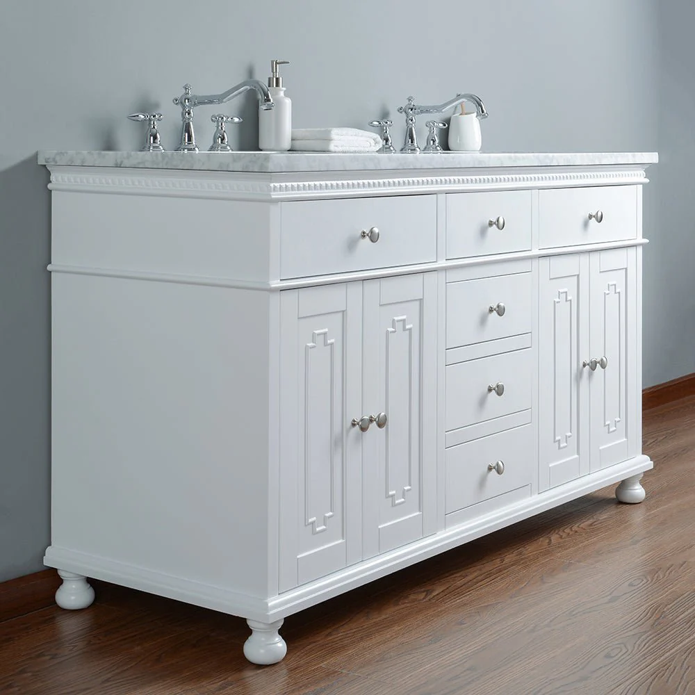 Cascada Florida 72" Luxury Double Sink Vanity – Modern Freestanding Bathroom Vanity with Storage - Image 5