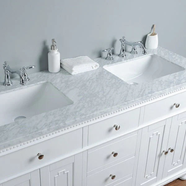 Cascada Florida 72" Luxury Double Sink Vanity – Modern Freestanding Bathroom Vanity with Storage - Image 6