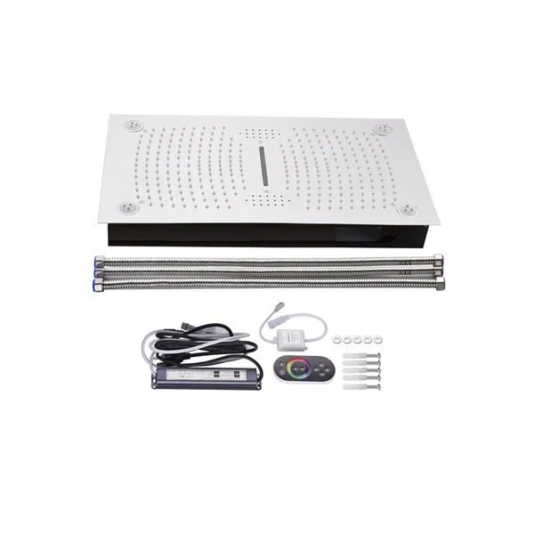 Cascada Laguna 16"x28" Bluetooth LED Shower Head - Image 4