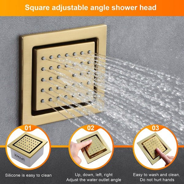 15”x23” Cortona Music LED shower system with built-in Bluetooth Speaker - Image 12