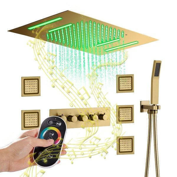 15”x23” Cortona Music LED shower system with built-in Bluetooth Speaker - Image 7