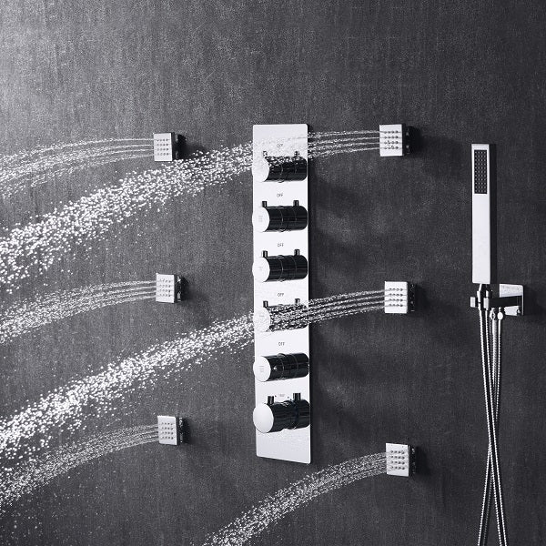 Cascada Lido Luxury 15"x23” Music LED shower system - Image 10