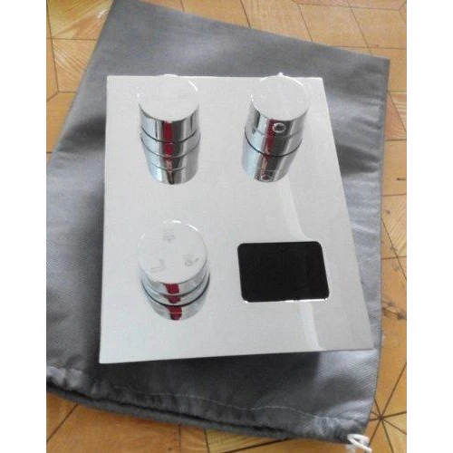 Ceiling Mount 12" Square Rainfall Luxury Shower Head Set - Image 5