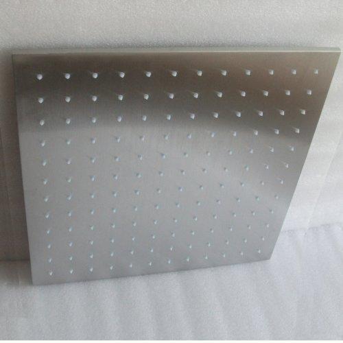 16" Luxury Rainfall Square Shower Head Set, 6 Massage Jets Spray - Image 3