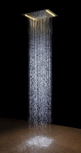 Cascada Luxury Thermostatic 14"x20" LED Shower system with 3 Way Mixer - Image 3