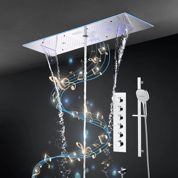 Cascada Milano 12"x36" Luxurious LED Shower System - Image 19