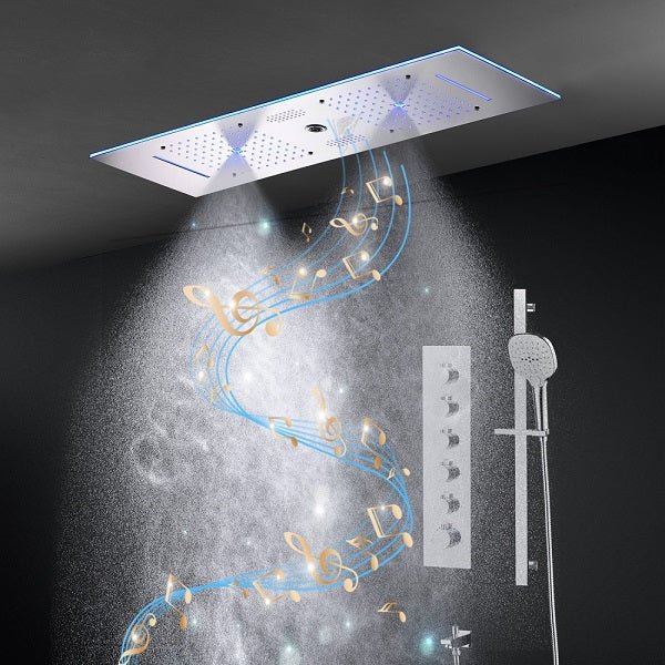 Cascada Milano 12"x36" Luxurious LED Shower System - Image 2