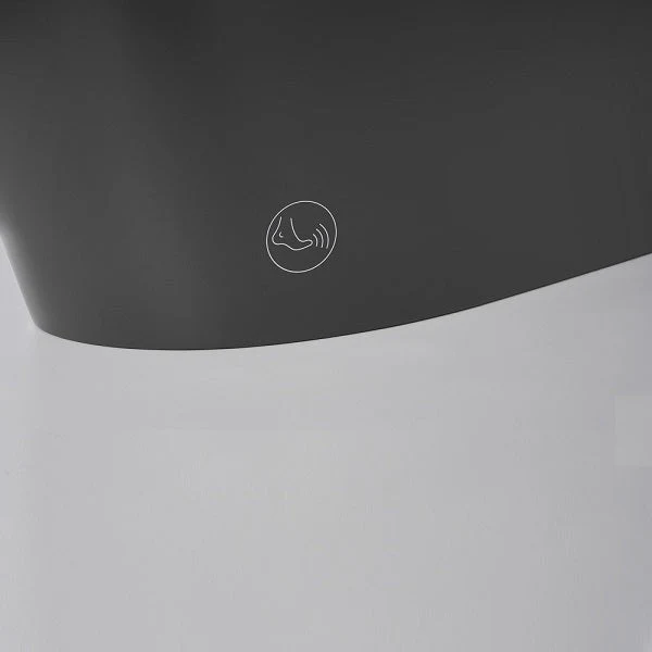 Cascada Milano Smart Toilet One-Piece with Heated Seat, Auto Flush & Bidet Functions Matte Gray - Image 10