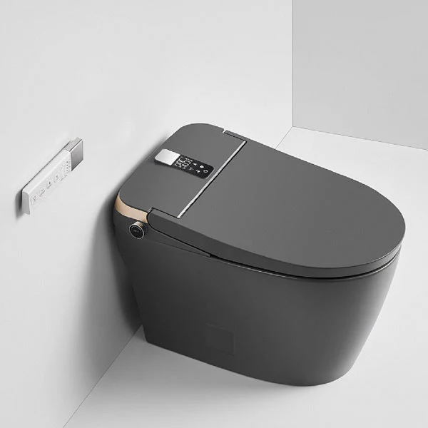 Cascada Milano Smart Toilet One-Piece with Heated Seat, Auto Flush & Bidet Functions Matte Gray - Image 11