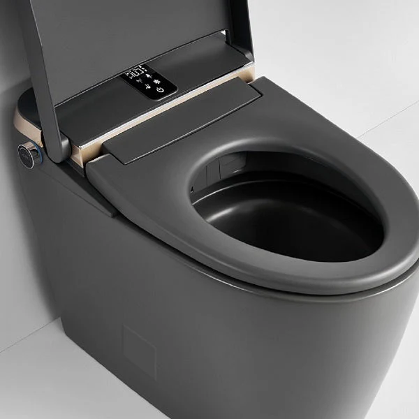 Cascada Milano Smart Toilet One-Piece with Heated Seat, Auto Flush & Bidet Functions Matte Gray - Image 12